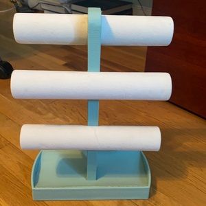 Used jewelry stand. 14” tall X 9 3/4 “ wide